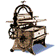 A printing press! That kinda fits.